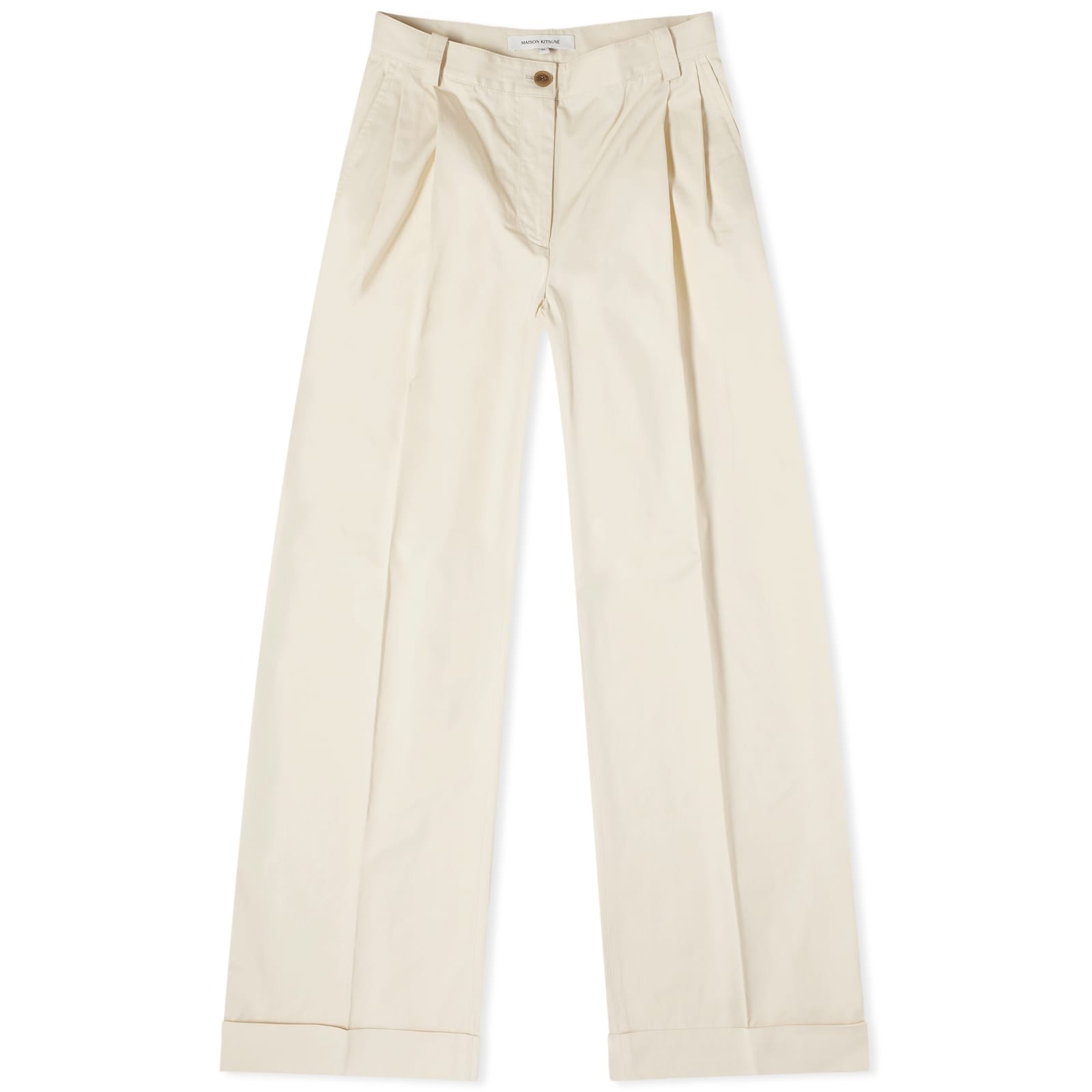 Maison Kitsune Double Pleats Pants - 1