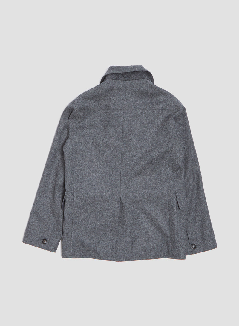 Sandy Irvine Jacket in Grey Flannel 6