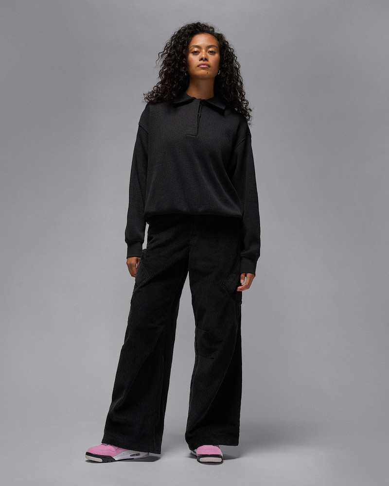 Jordan Flight Women's Long-Sleeve Waffle Top 5