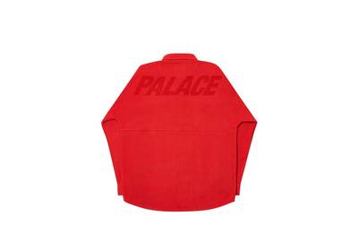 PALACE POLARTEC LAZER SHIRT RED outlook