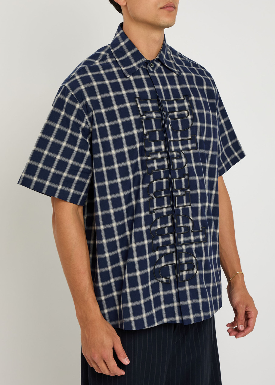 Rhude Center Logo Button Up Shirt - 2