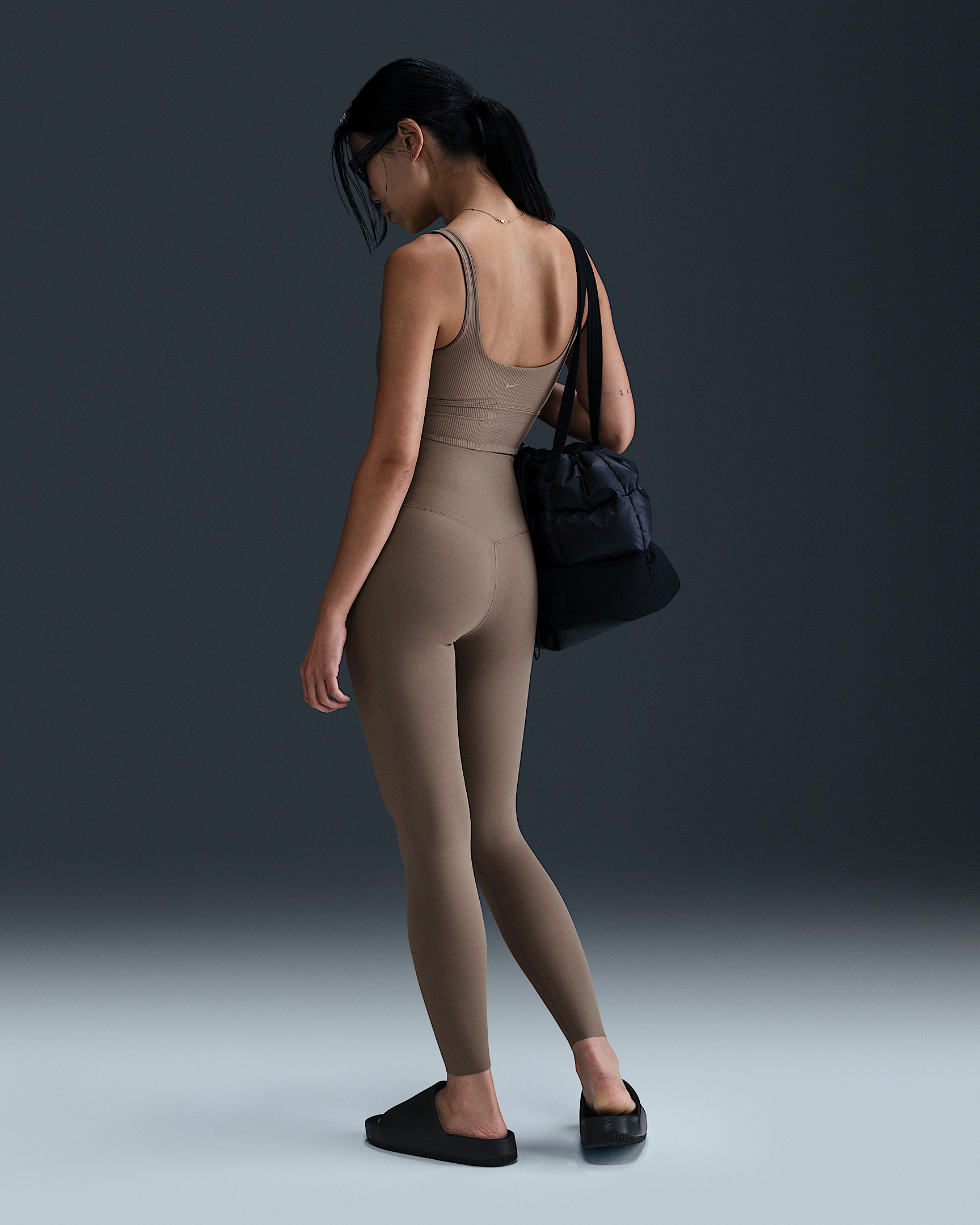 Nike Zenvy Women's Gentle-Support High-Waisted 7/8 Leggings - 4