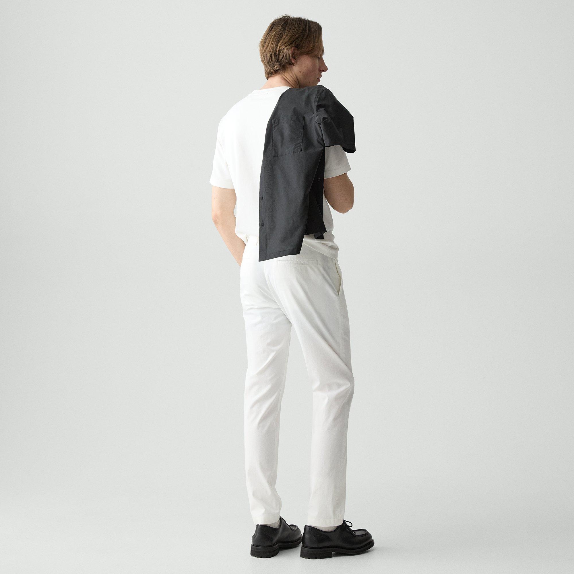 Zaine Pant in Stretch Cotton - 4