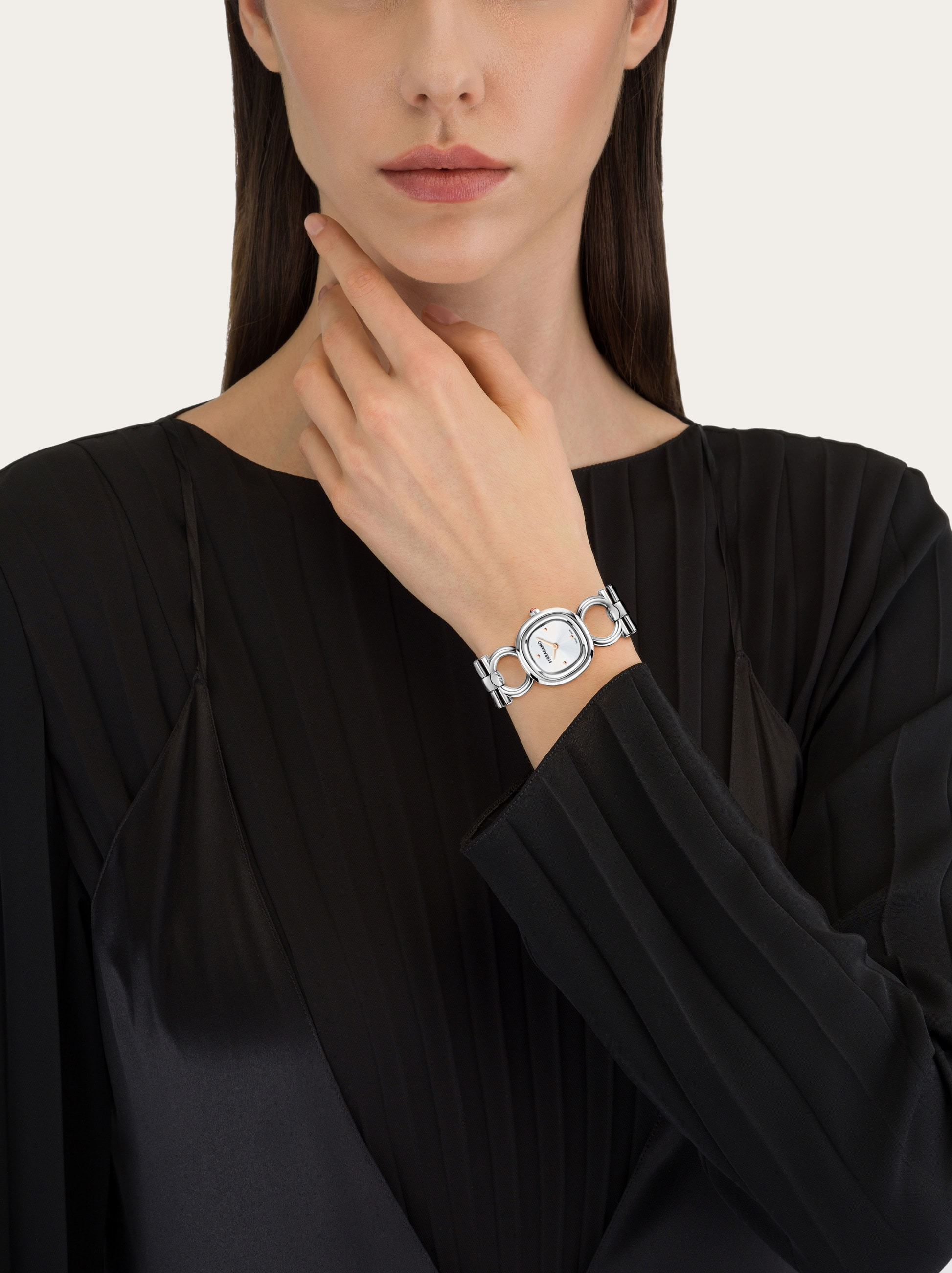 Double Gancini watch - 4