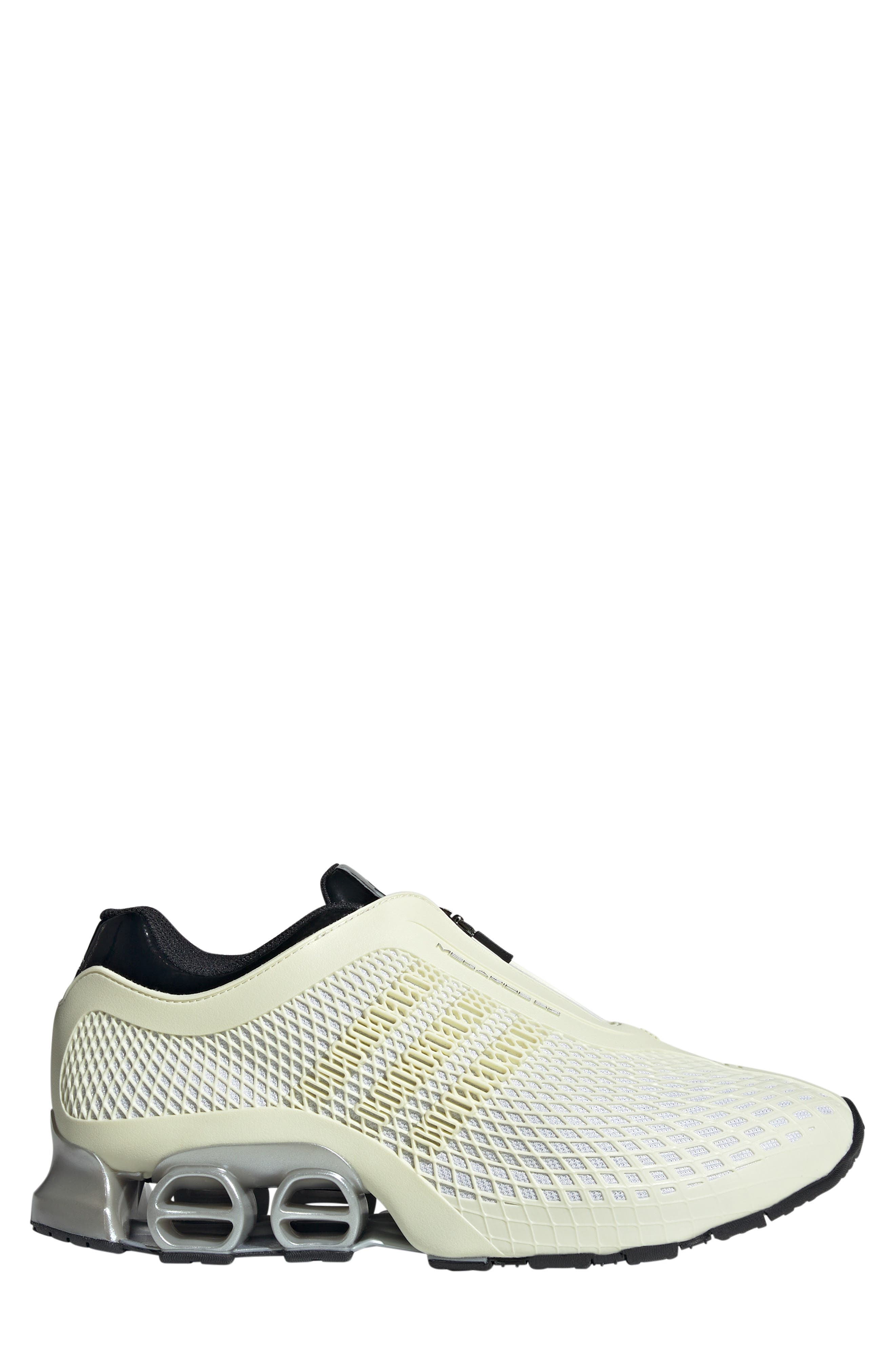 adidas Megaride S2 Zip Sneaker in Off White/Black/Matte Silver at Nordstrom - 3