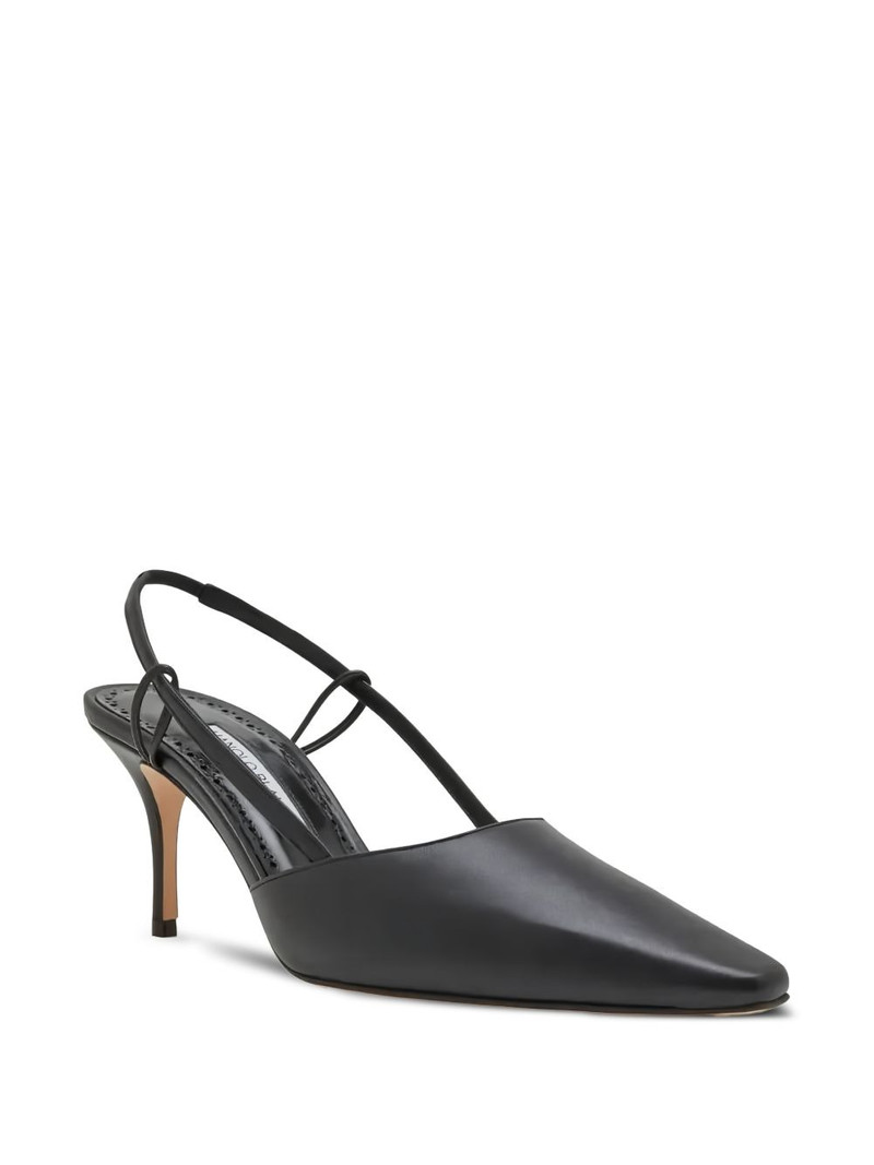 Manolo Blahnik pointed slingback pumps outlook