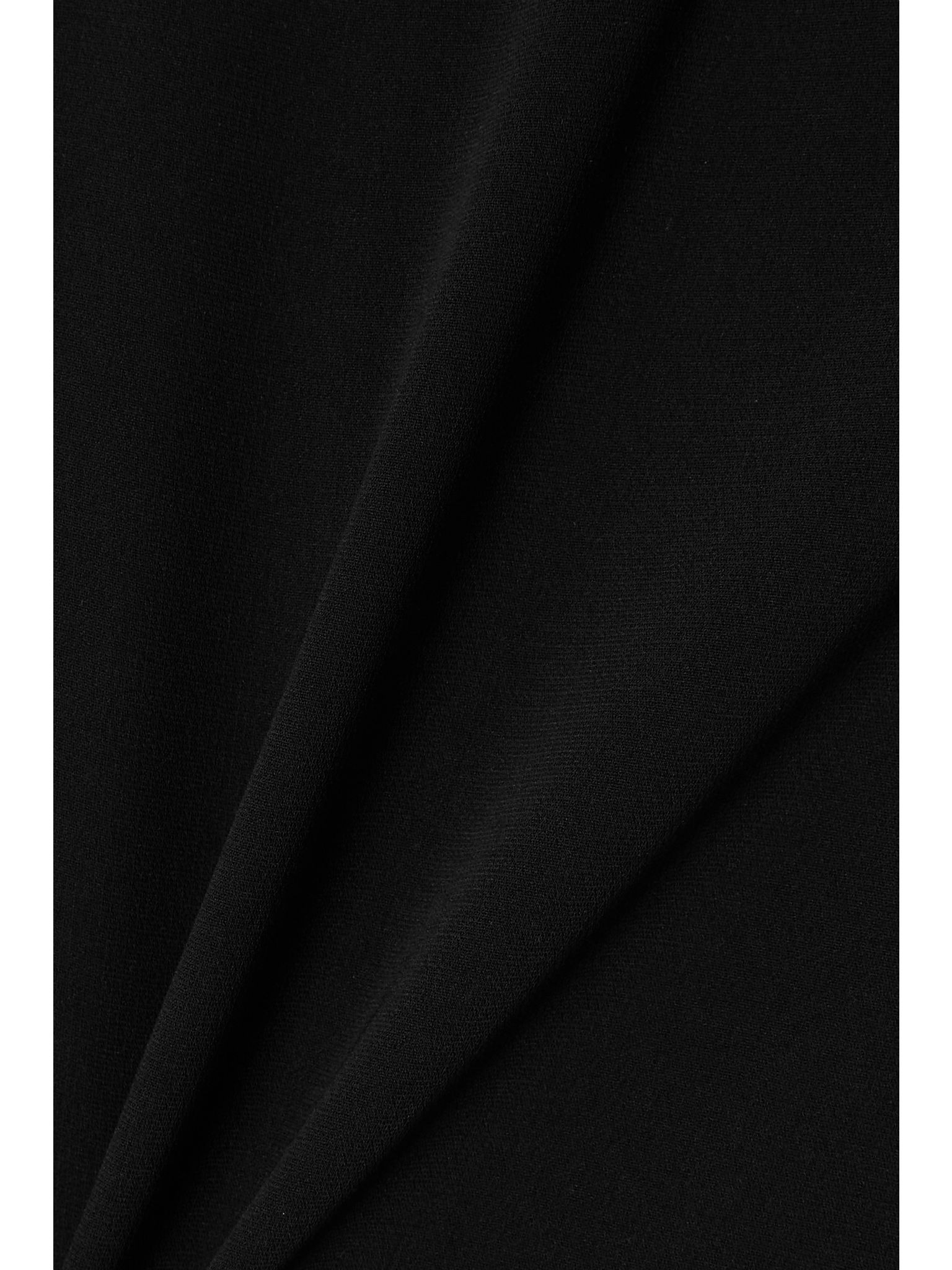 Essentials Mirna crepe midi dress Black - 4