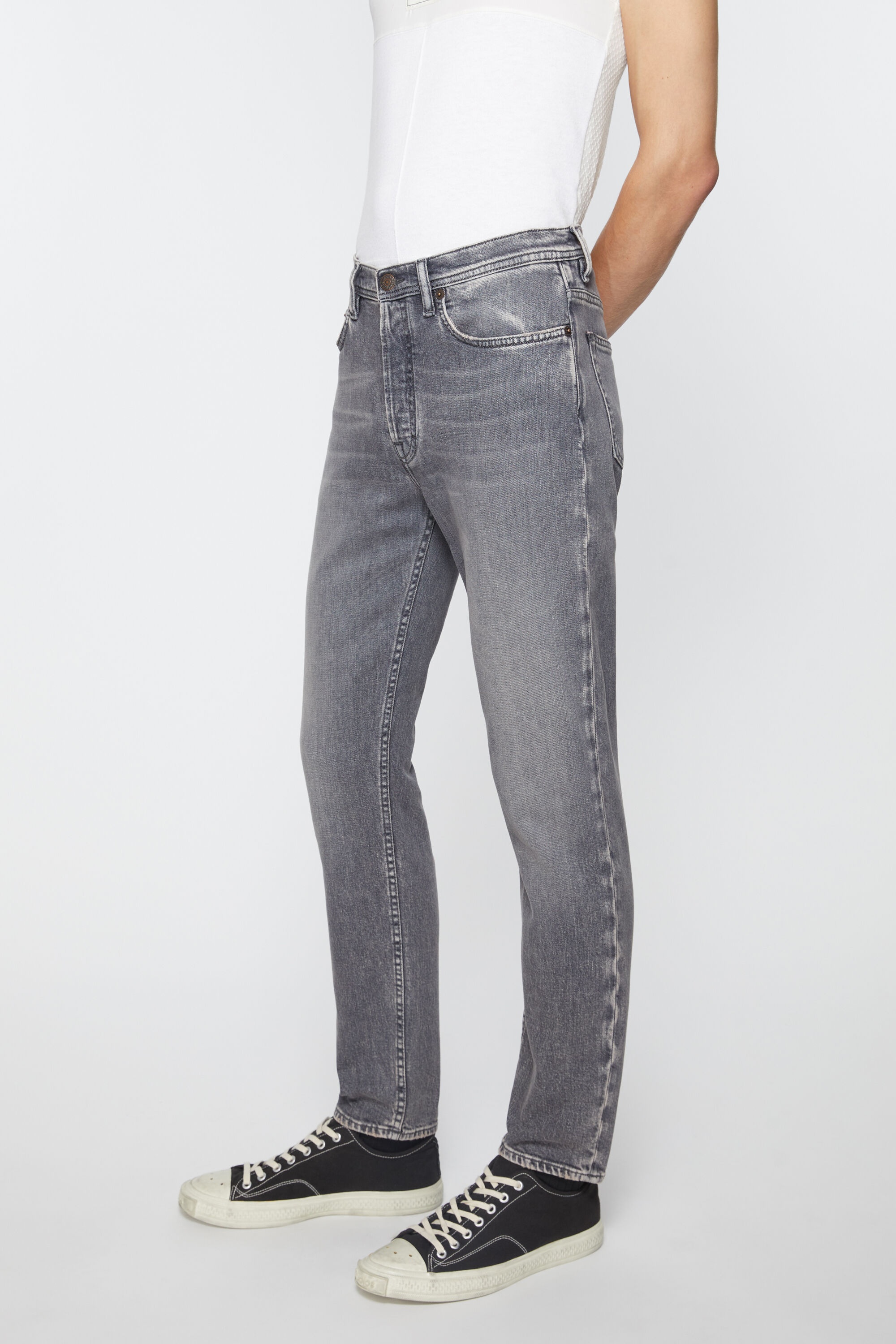Slim fit jeans - River - Black - 3