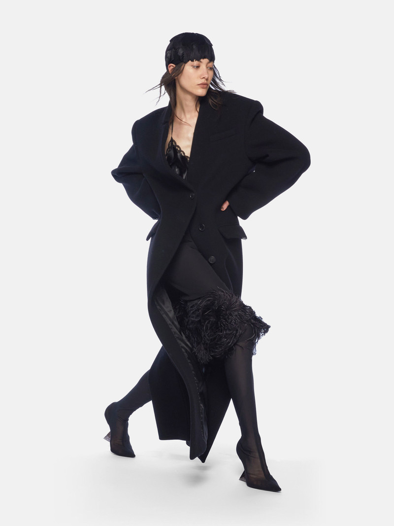 BLACK LONG COAT 4