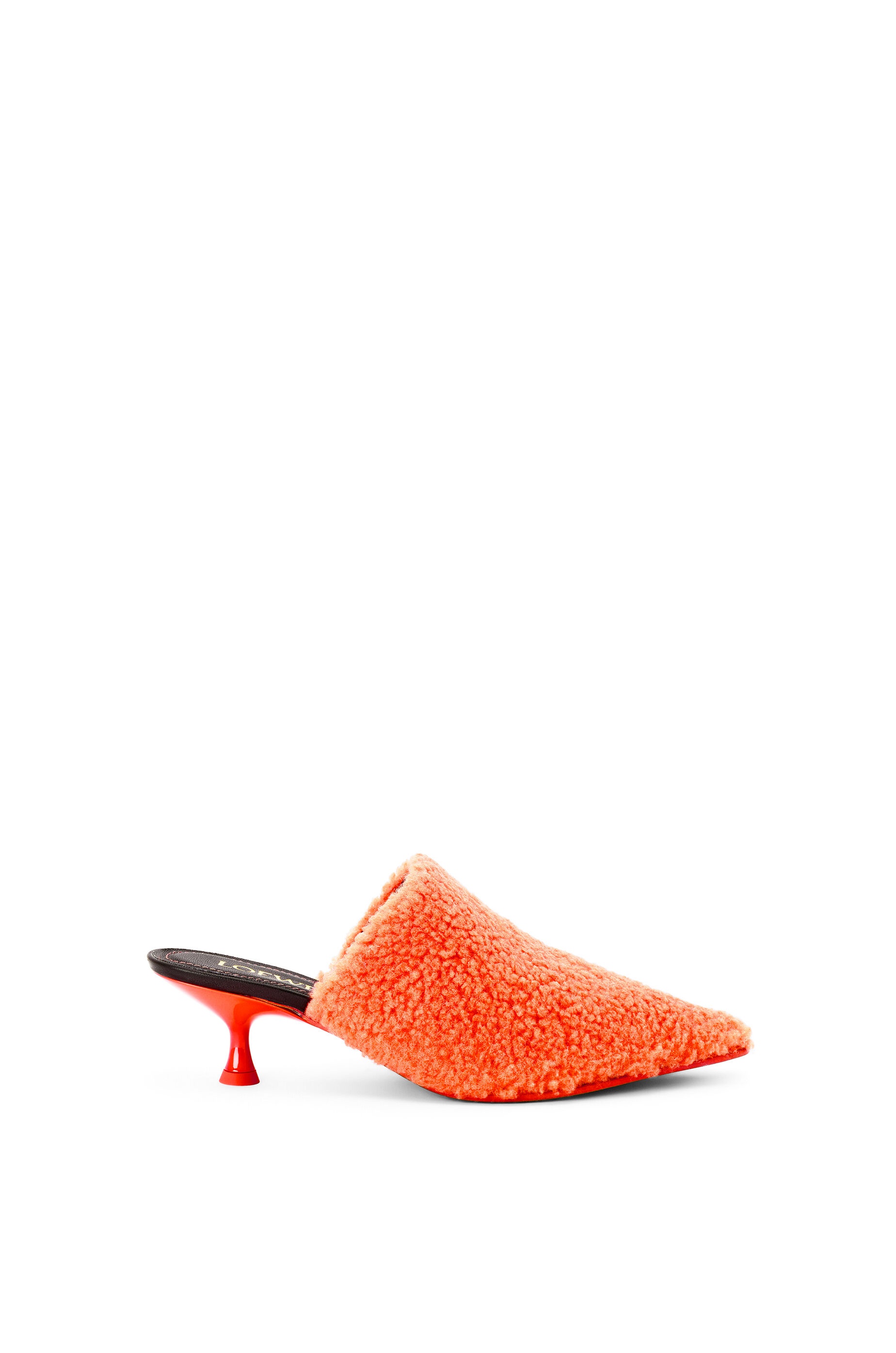 Pointy pump 50 in fleece - 1