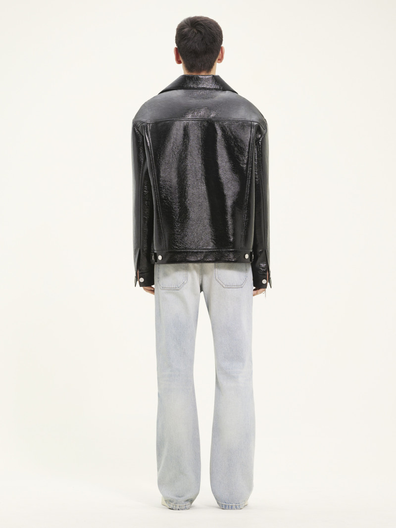 COCOON VINYL TRUCKER JACKET 4