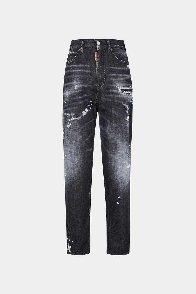 BLACK PIONEER WASH 80'S JEANS - 1