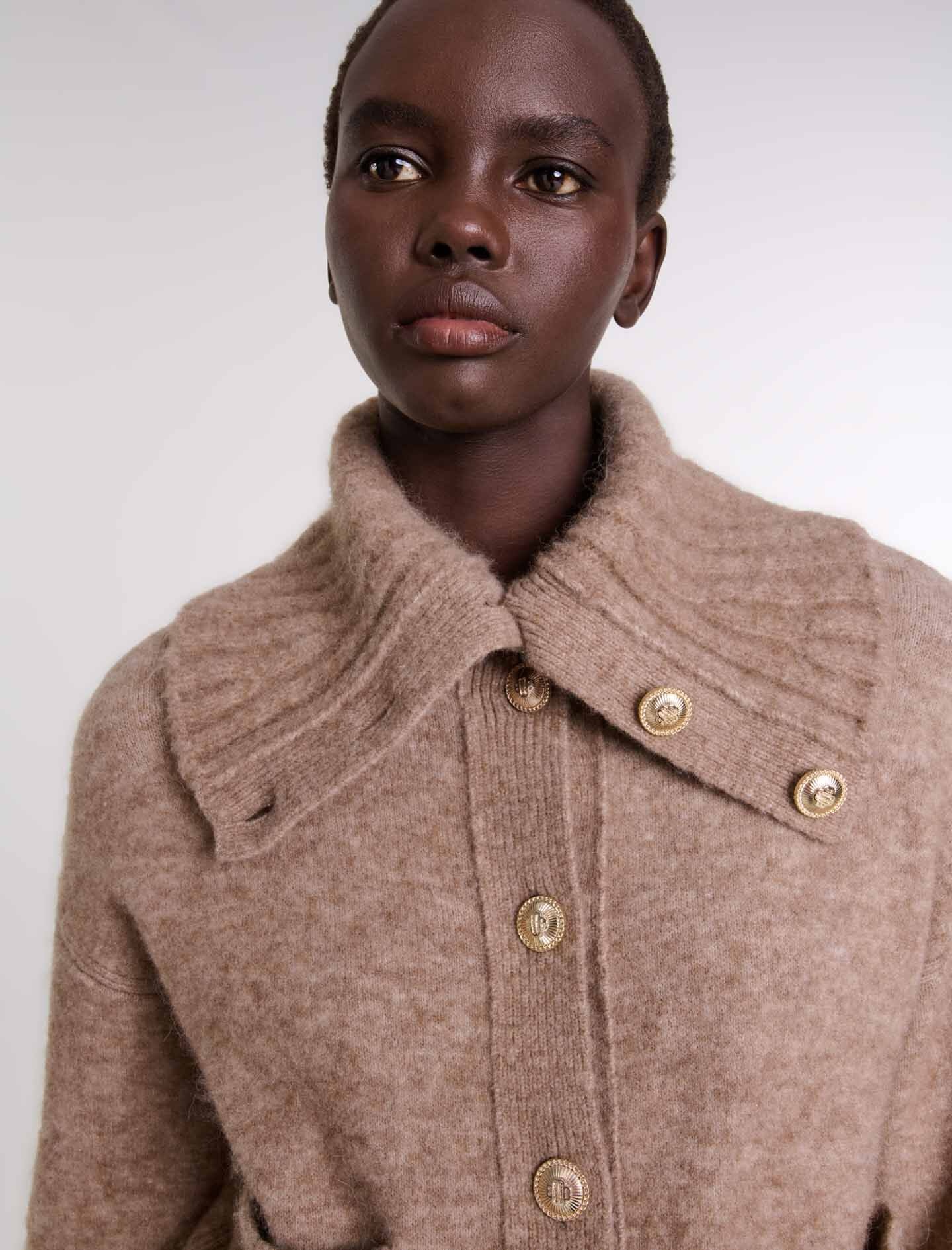 Wool-blend cardigan - 6
