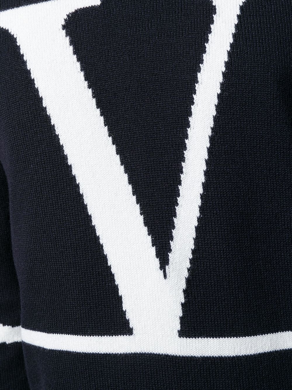 oversized VLOGO crew neck jumper - 5