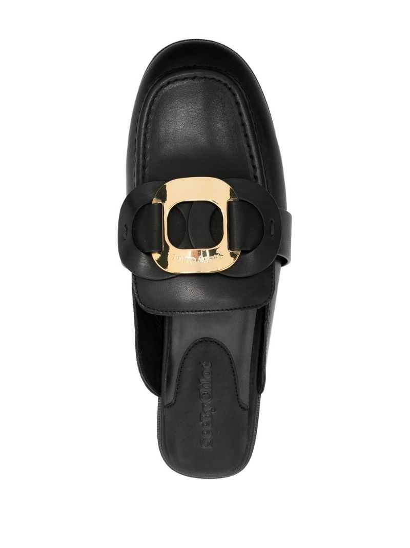 Chany leather mules - 6