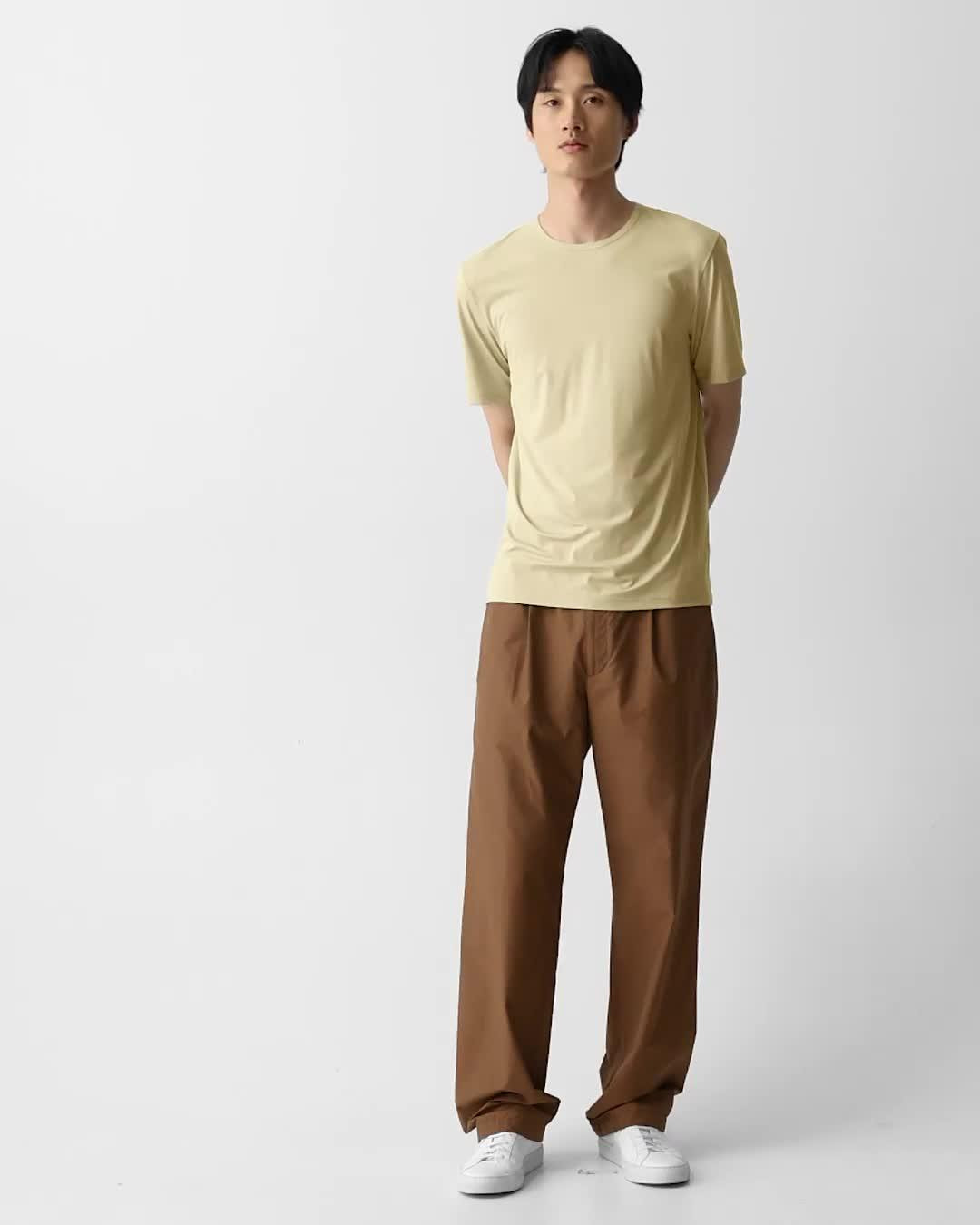 Crewneck Tee in Perform Jersey - 7