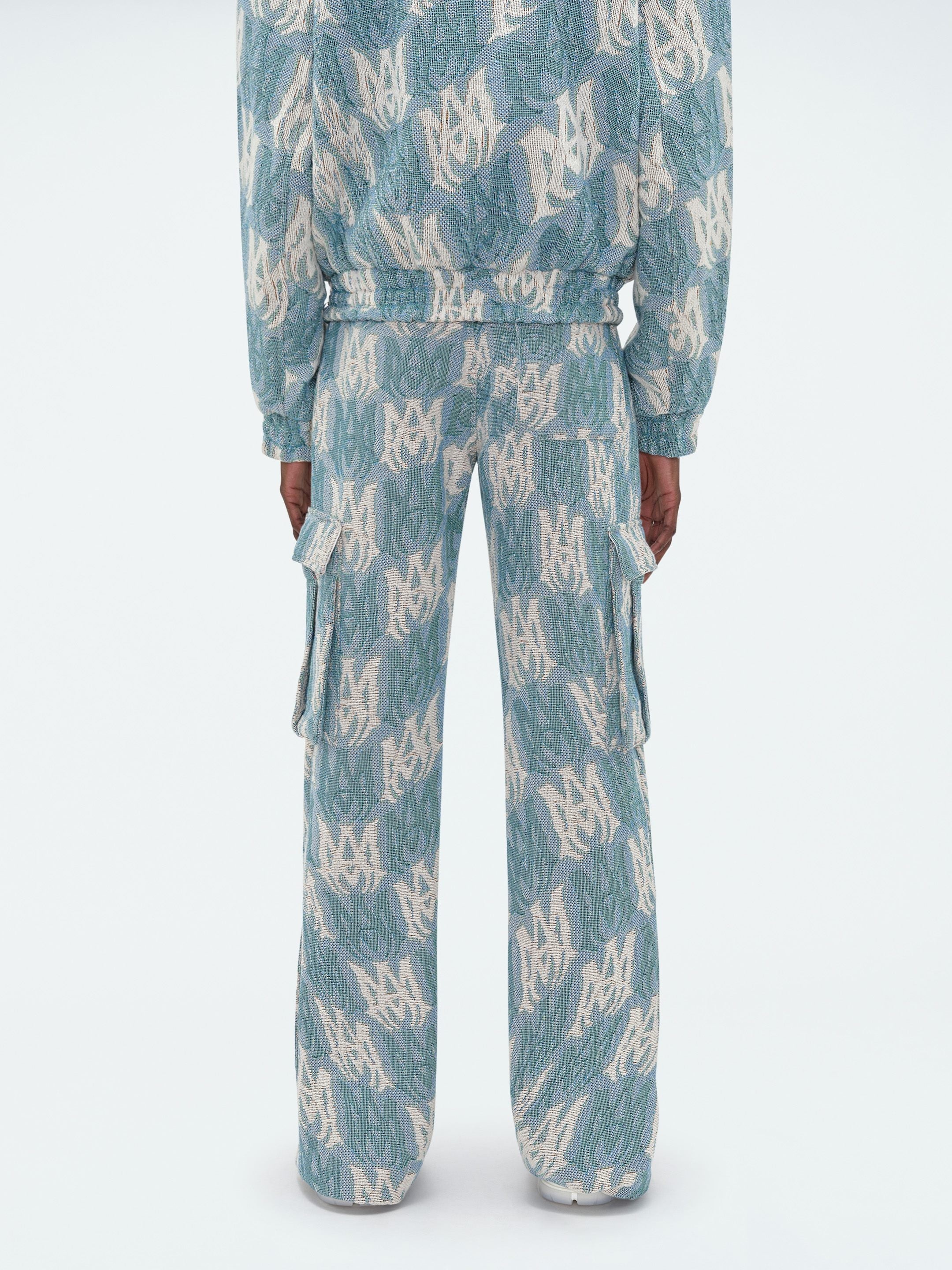 M.A. TAPESTRY CARGO FLARE PANTS - 5