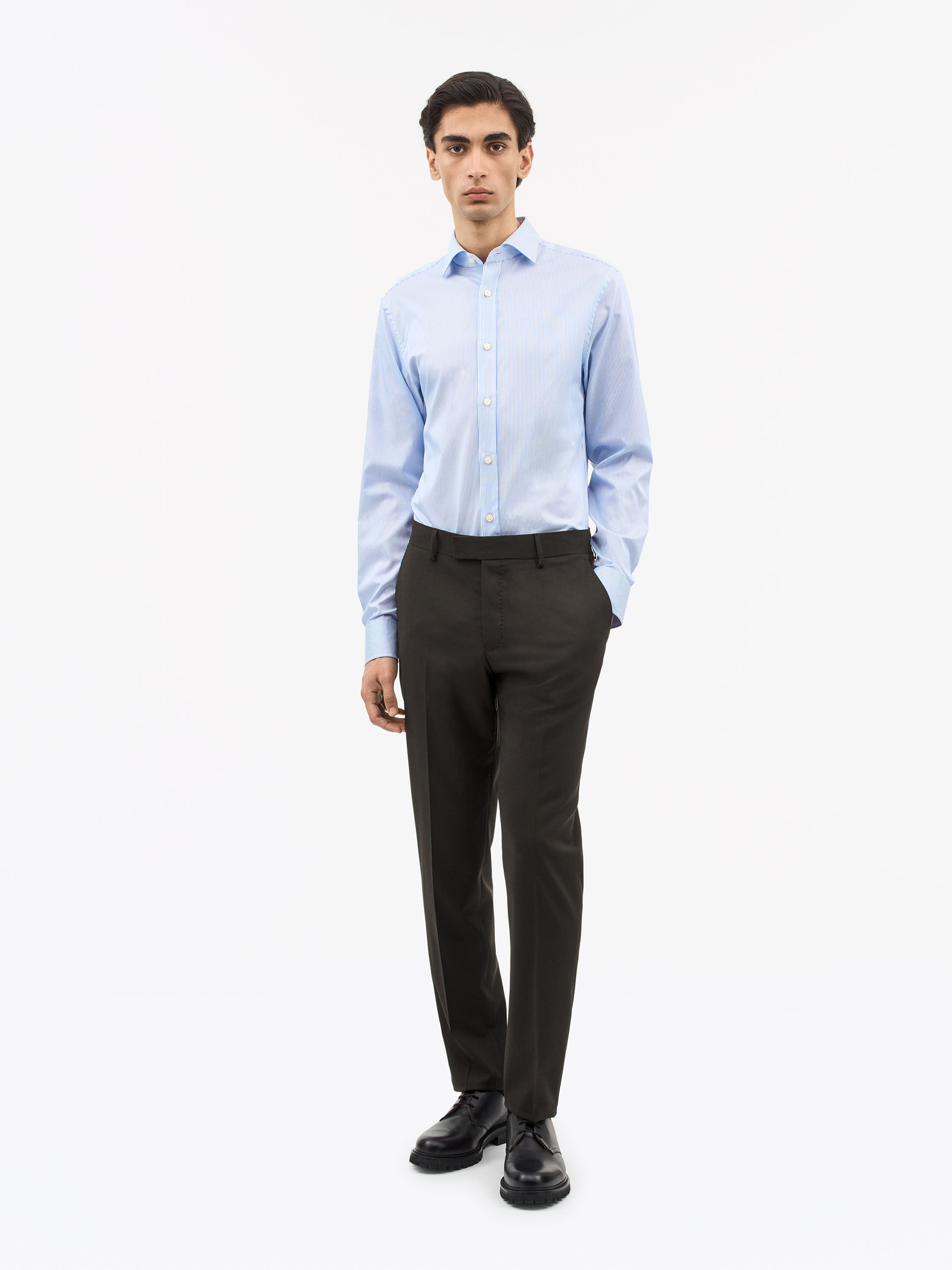 Adley C Cotton Stripe Shirt - 2
