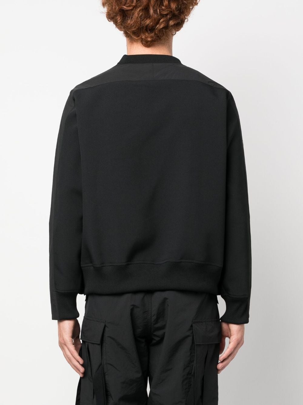 zip-detail long-sleeve sweatshirt - 4