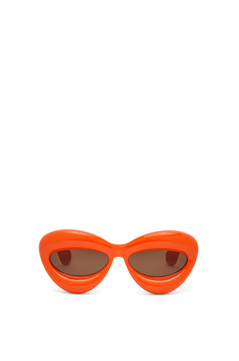 Inflated cateye sunglasses in nylon - 1