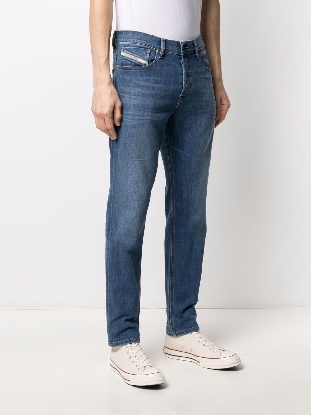 D-Fining low-rise straight-leg jeans - 3