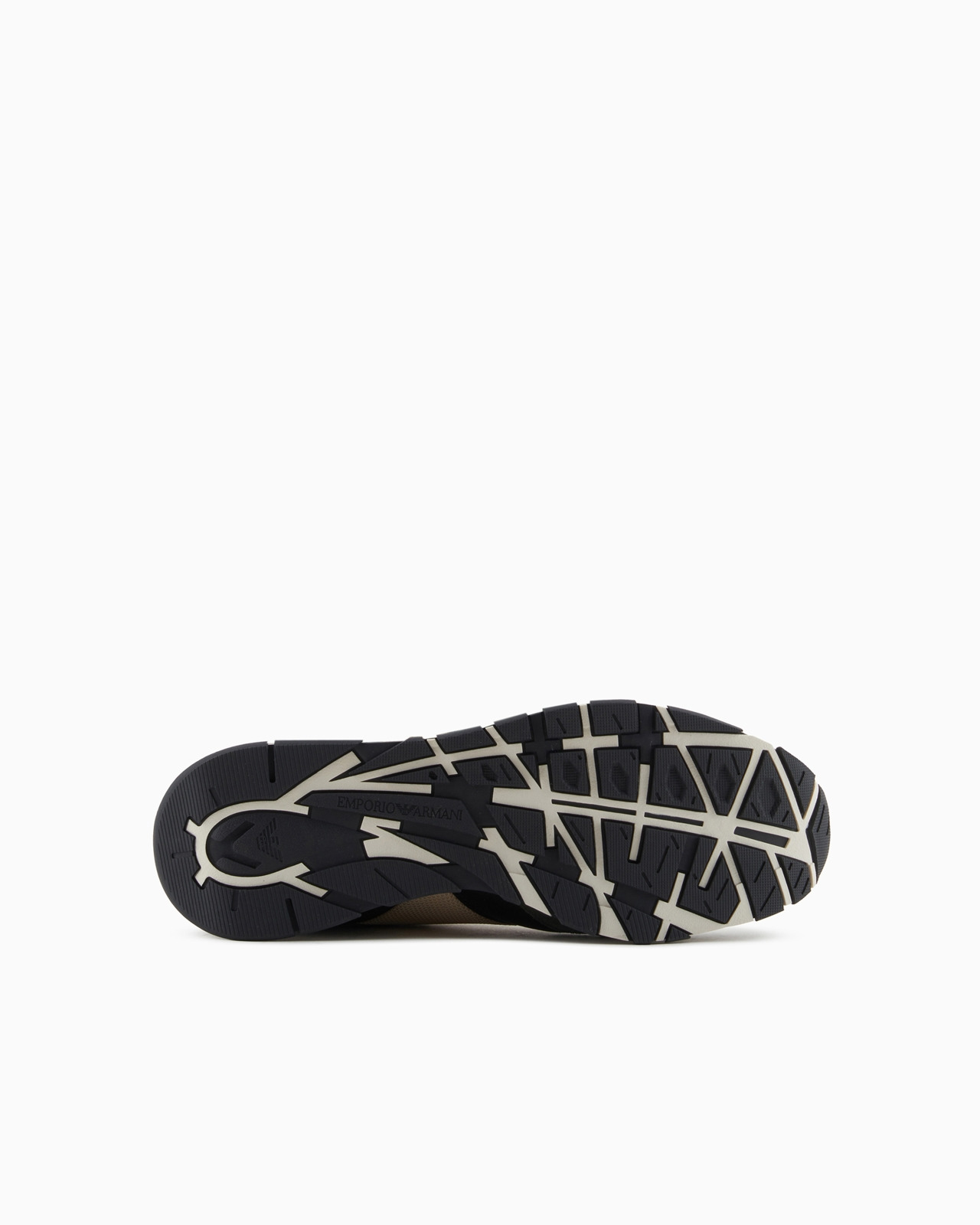 Mesh and suede sneakers with side eagle - 6