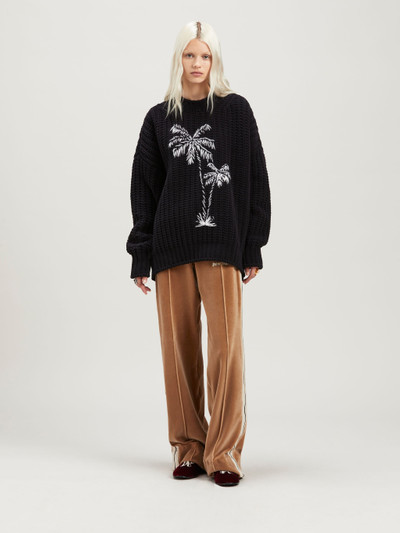 Palm Angels Palms Chunky Chenille Sweater outlook