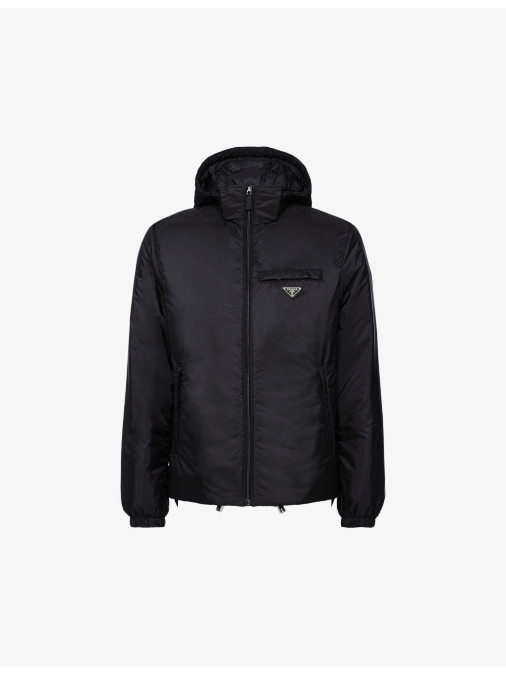 Re-Nylon padded recycled-nylon hooded jacket - 1