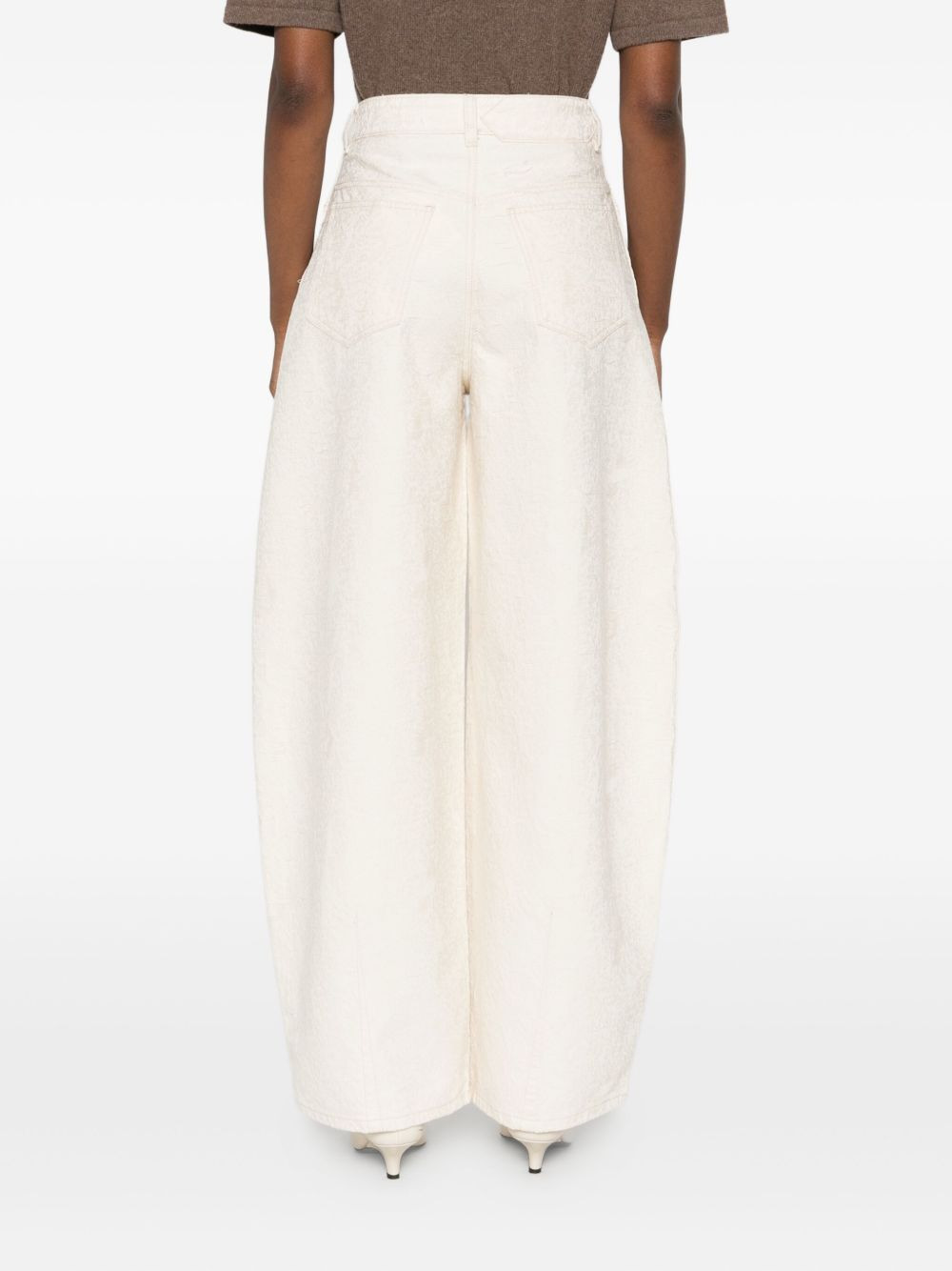 Ovalo balloon-leg trousers - 4