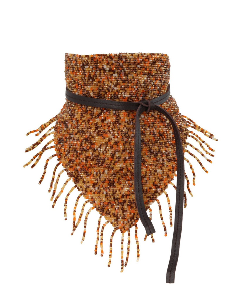 BEADED BANDANA SCARF 3
