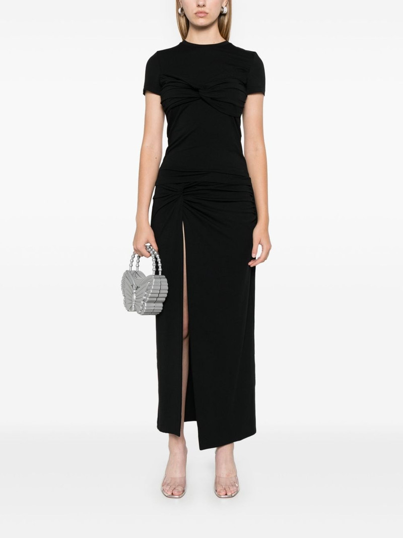 ROTATE twist-detailed maxi skirt outlook