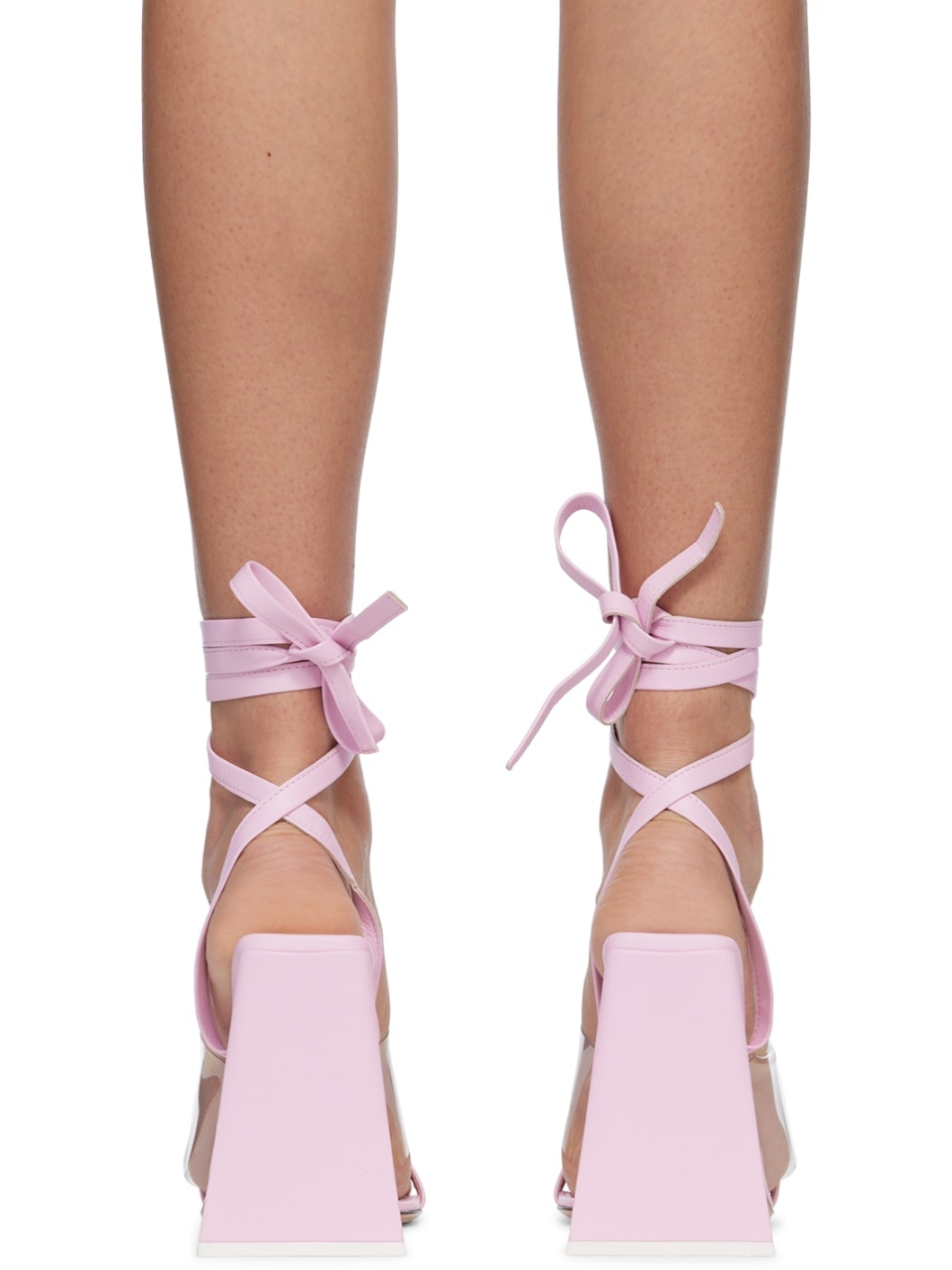 Pink Isa Heeled Sandals - 2