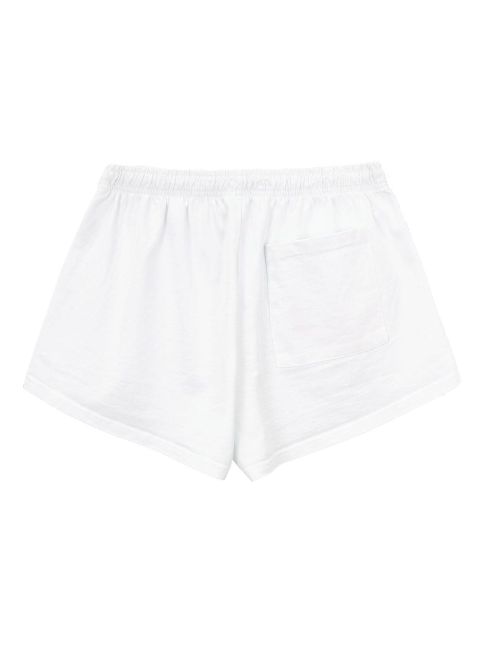 logo-print cotton shorts - 2