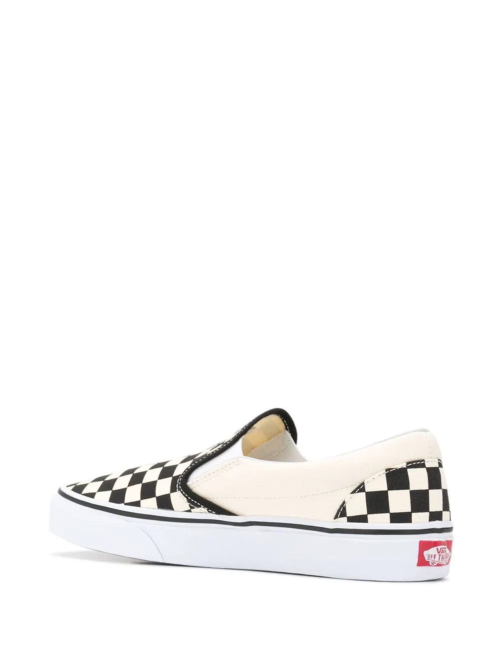 check print slip-on sneakers - 3