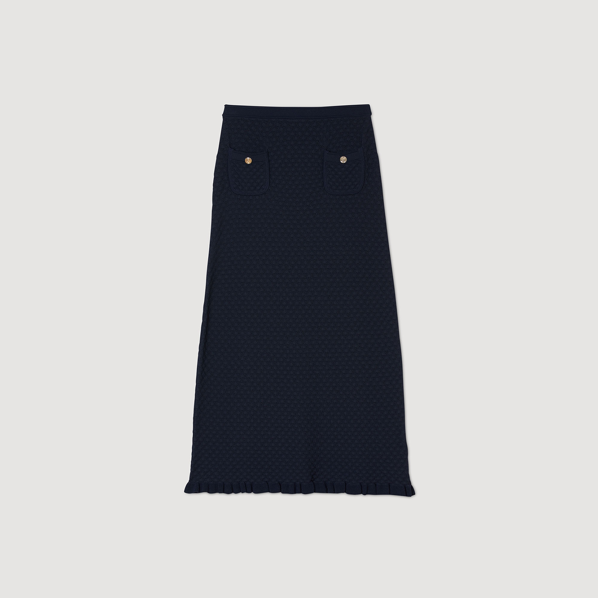 Knit midi skirt - 1