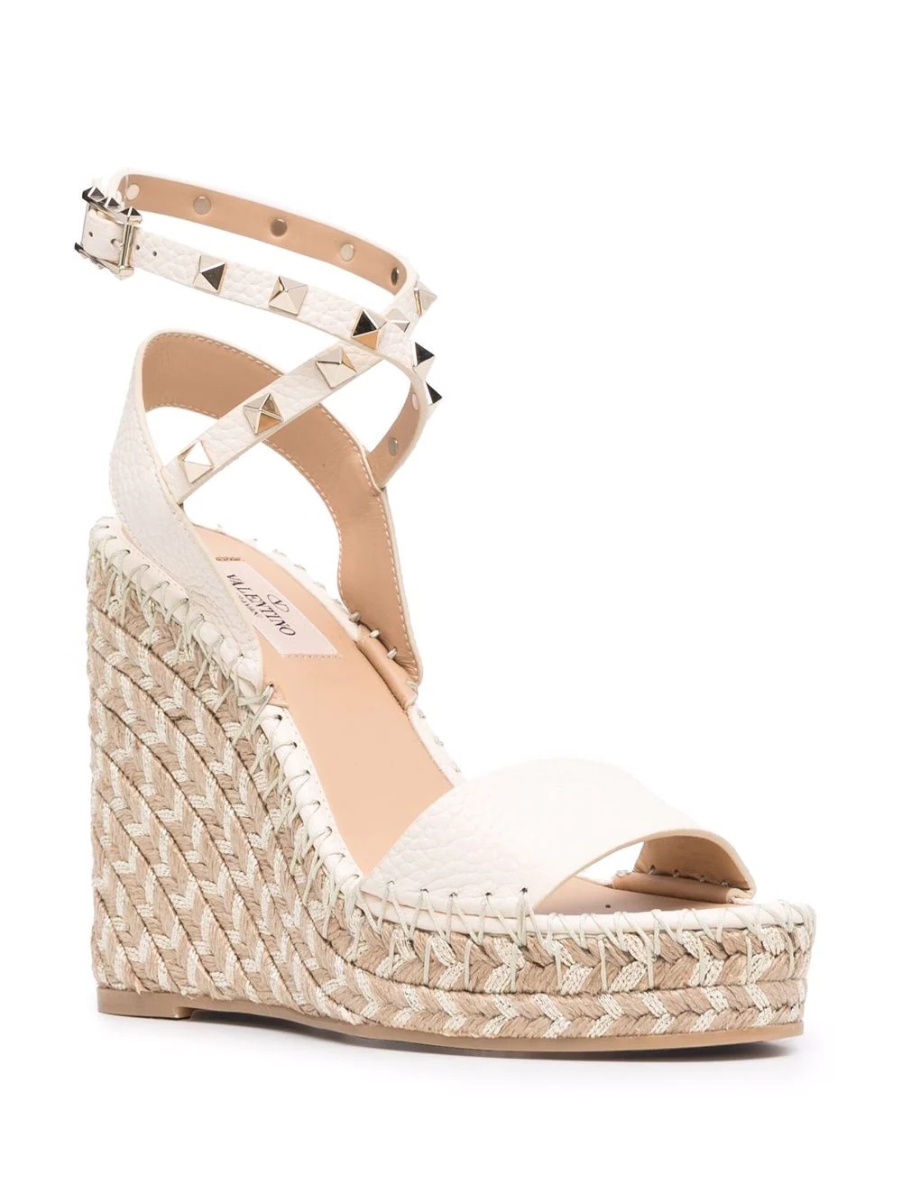 Rockstud wedge sandals - 2