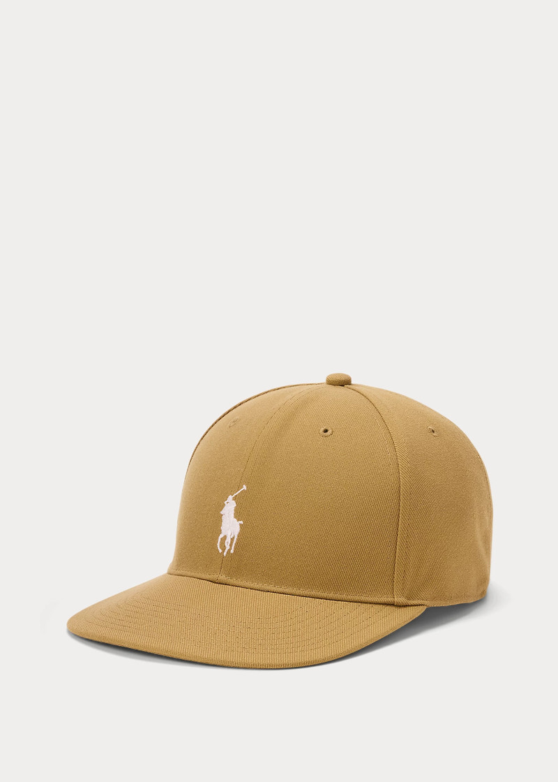 Twill High-Crown Ball Cap 1