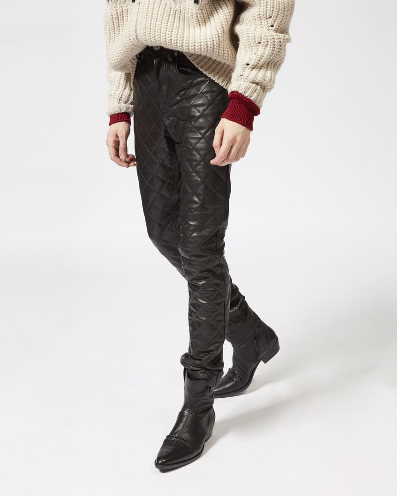 ELIAS leather trousers - 3