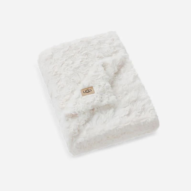 ® Adalee Throw 50"x70" Blankets in Natural - 1