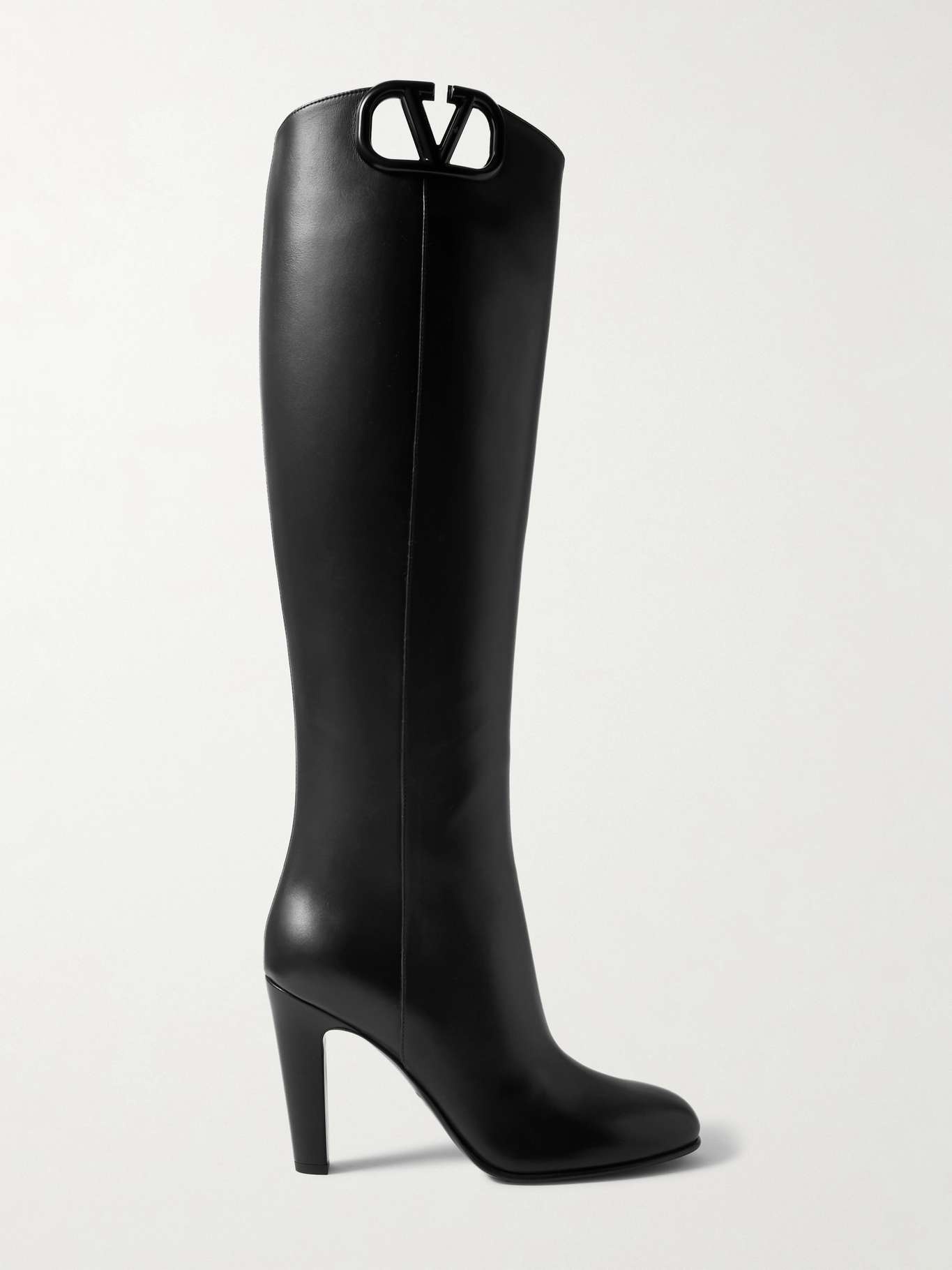 VLOGO 100 leather knee boots - 1