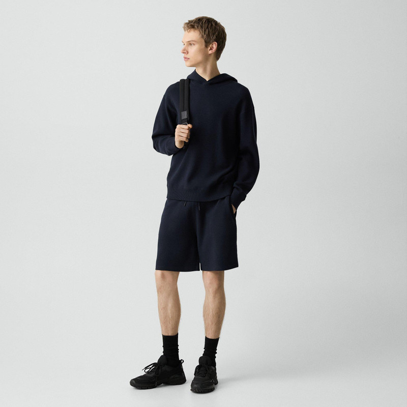 Theory Relaxed Hoodie in Light Bilen outlook