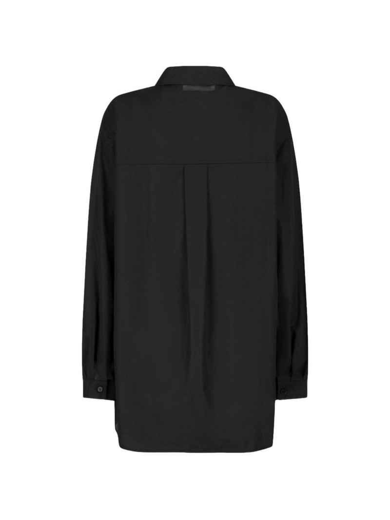 AMOMENTO sheer classic shirt outlook