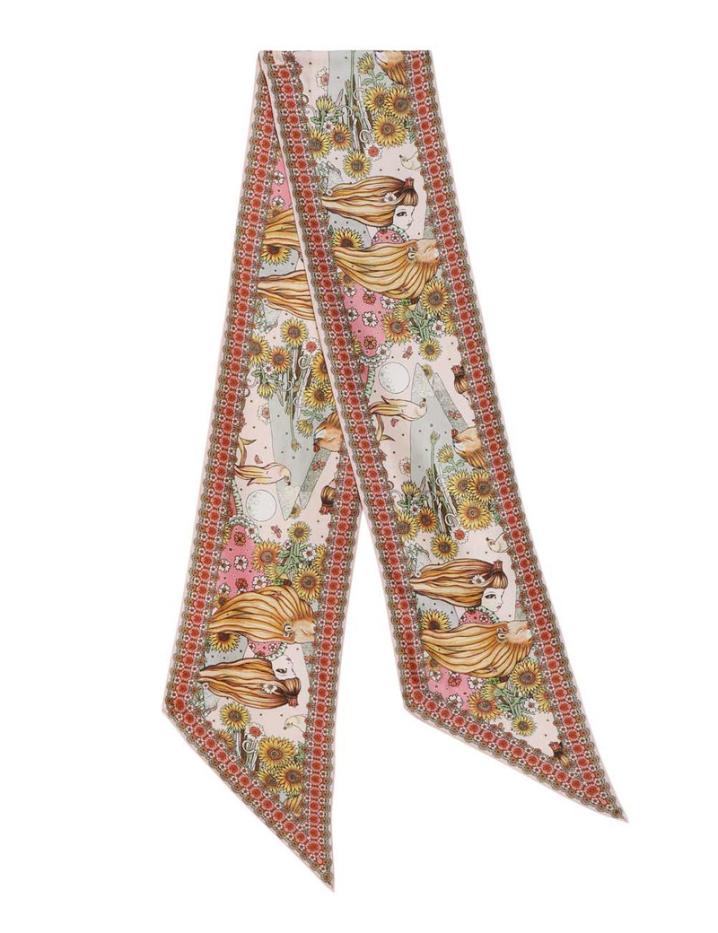 SILK NECK SCARF 3
