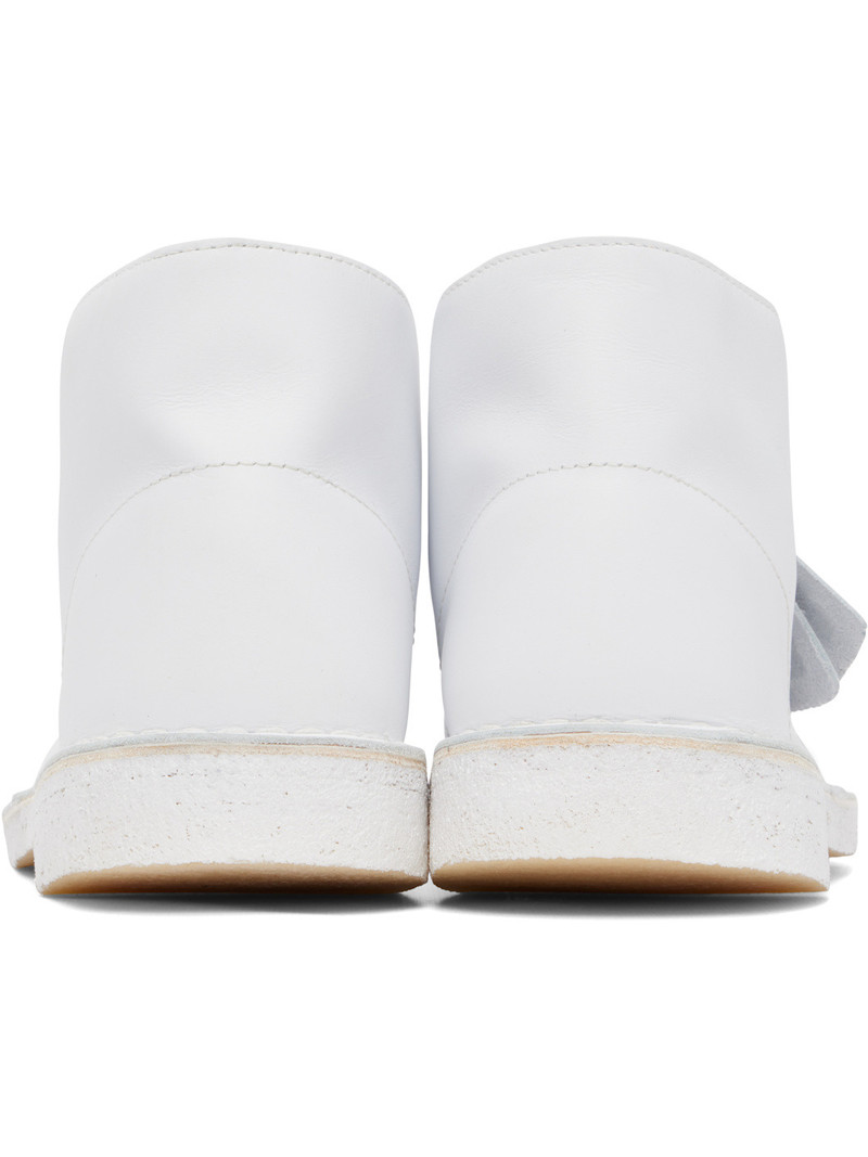 White Suede Desert Boots 2