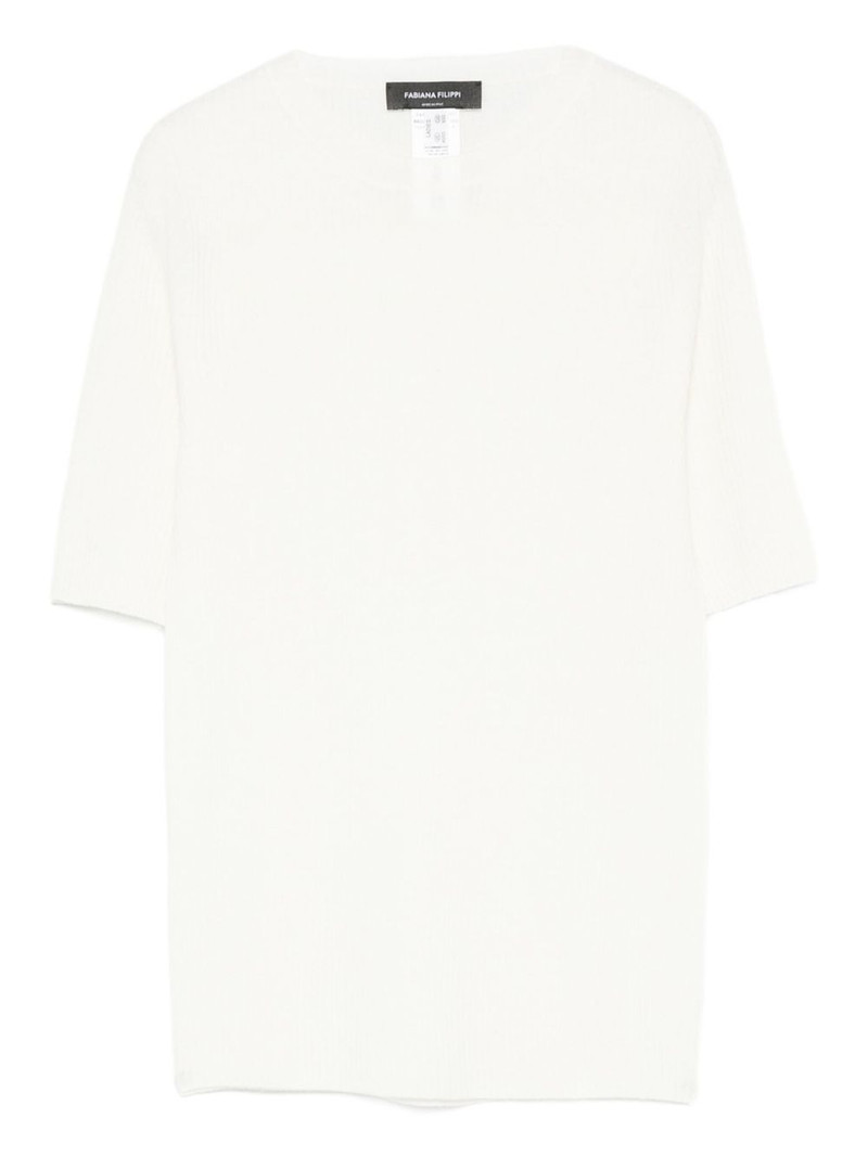 wool blend knitted top 1