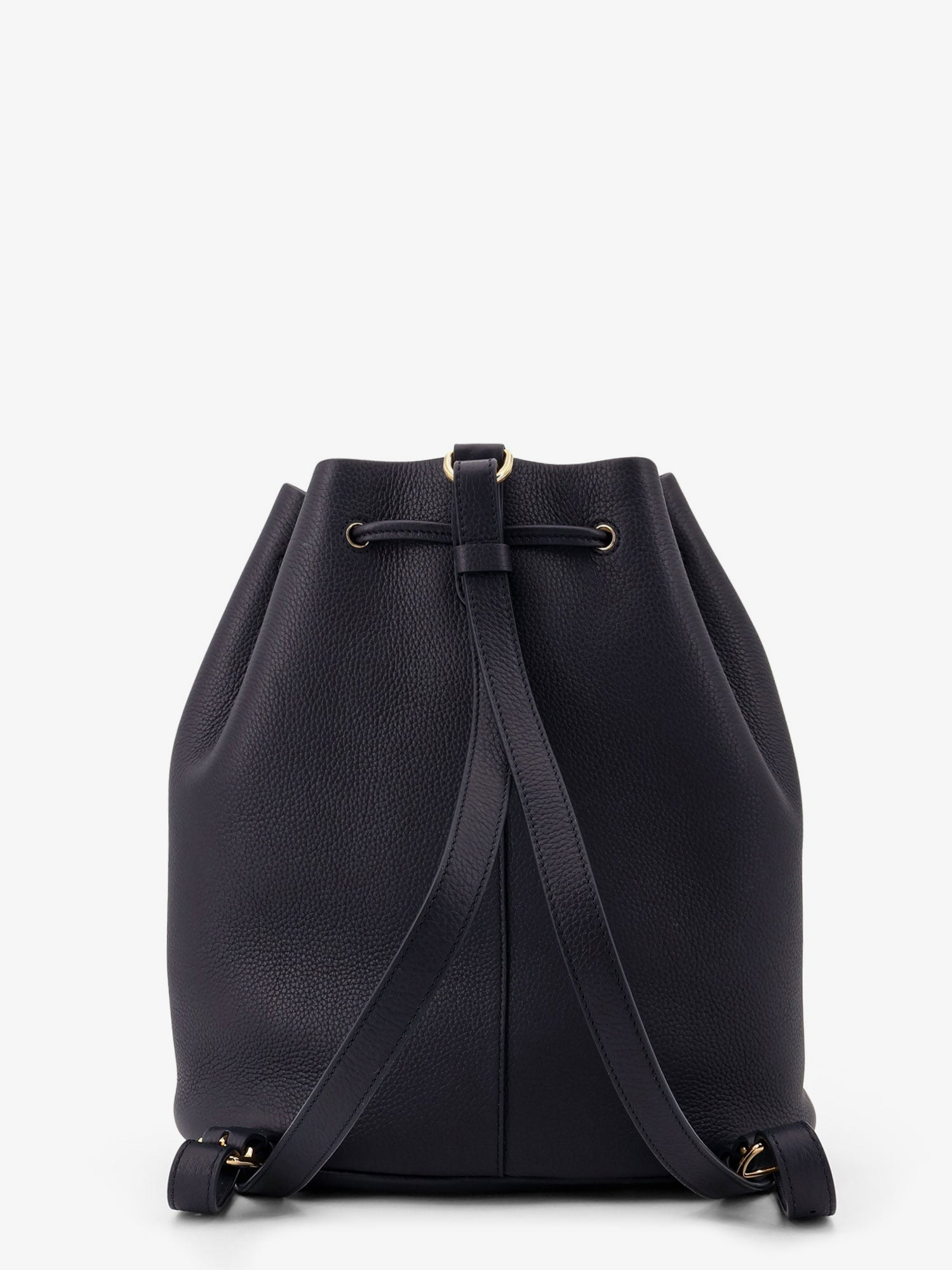 Loro Piana Women Extra Drawstring L27 Leather Backpack - 2