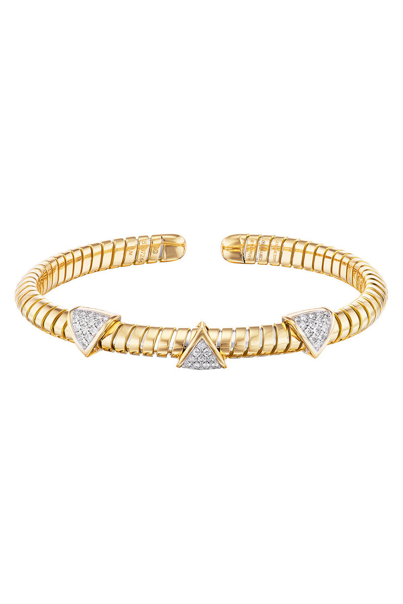 Marina B Diamond Trisolina Three Claws Bracelet outlook