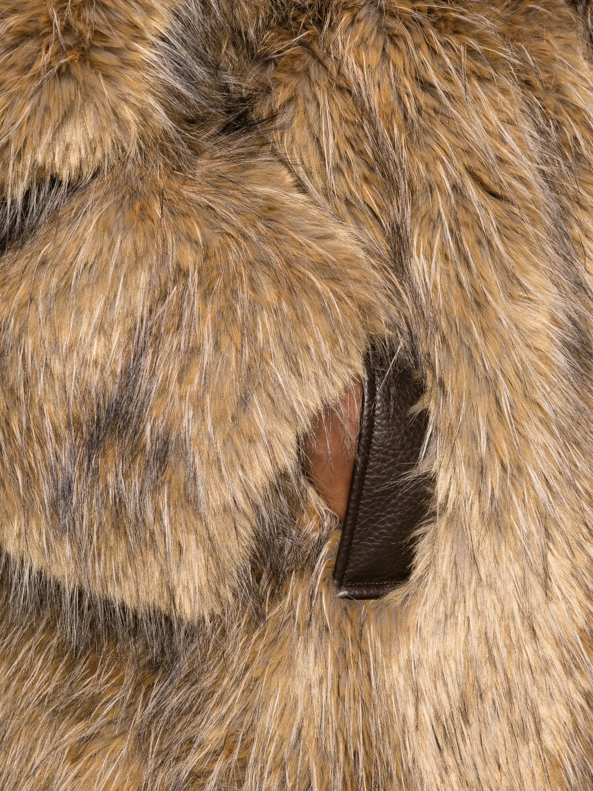 Ganni Notched-lapel Faux-fur Coat - 5