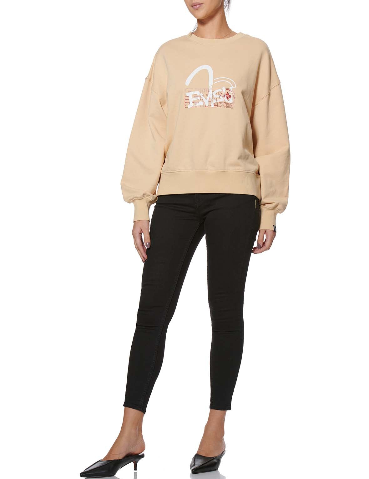 Ripple Effect Kamon Print Sweatshirt - 6