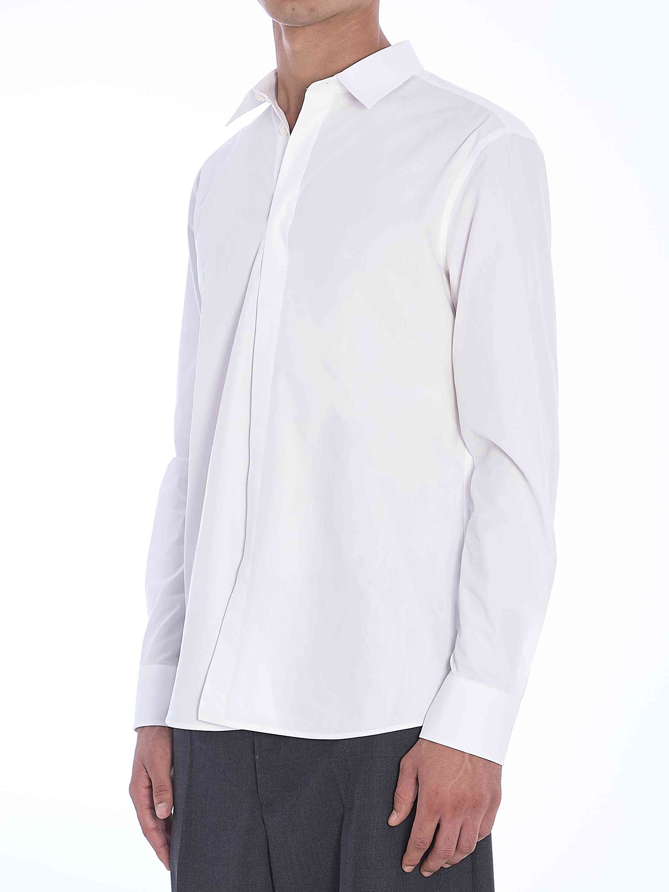 Valentino Garavani Men Cotton Poplin Shirt - 2